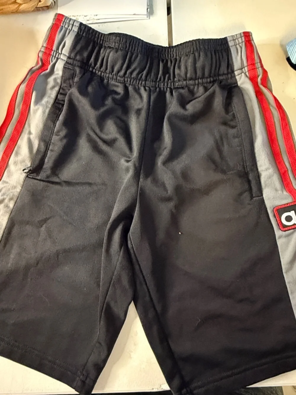 Adidas Tear Away Navy, Black/White, and Black/Red Shorts Bundle | EUC | Sz M